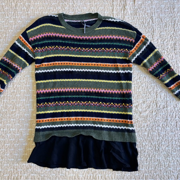 Anthropologie Crew Neck Sweater Dress - Picture 1 of 10